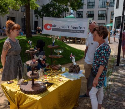 Cultuurhuis Heerlen organiseert kunstmarkt op zaterdag 23 juli